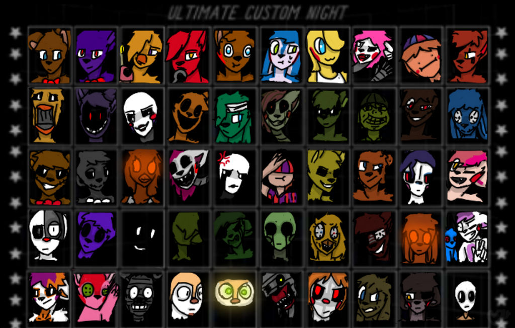 Ultimate Custom Night by Shadow666Fox on DeviantArt