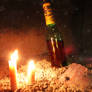 Exploding bottle