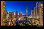 Dubai Marina by vinayan