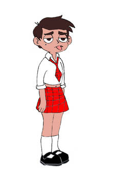 Crossdressing Marco Diaz 3