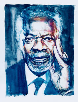 Kofi Annan Portrait