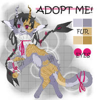 CAT ADOPTABLE [open] by quillinee