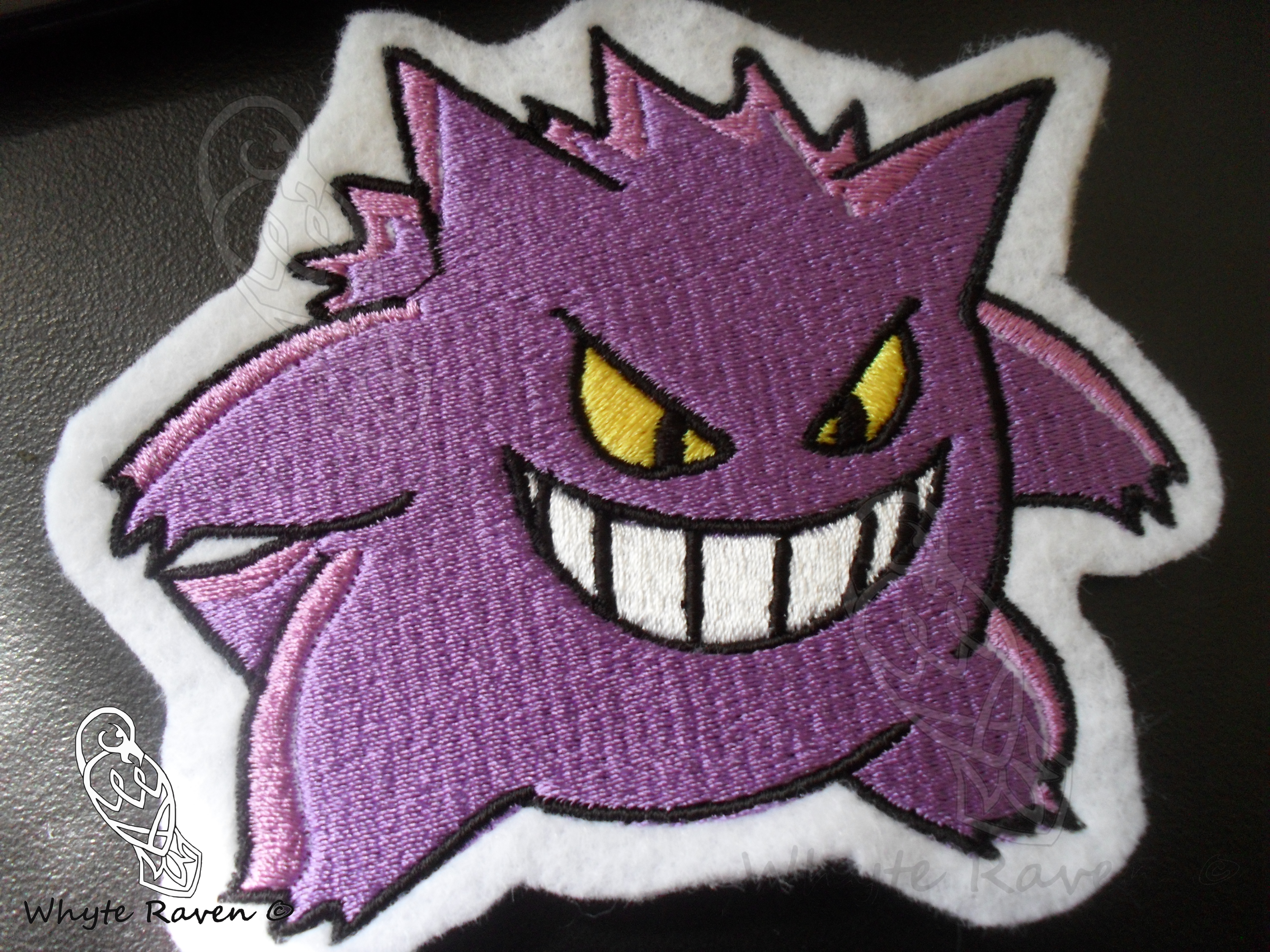 Gengar Embroidery Patch