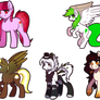 Chibi Pony Commission Batch