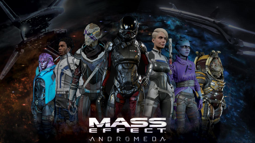 Mass Effect: Andromeda Wallpaper by CrimsonDaeva on DeviantArt.