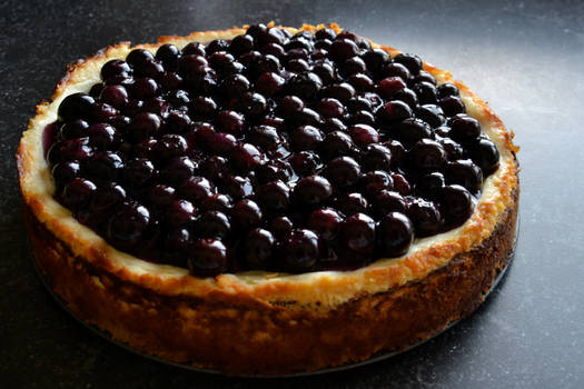 Blueberry cheesecake