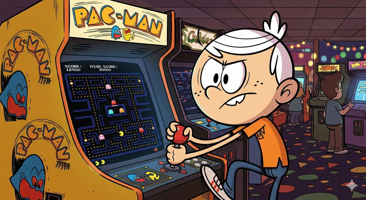 Lilo Pacman Lincoln plays Pac-Man again by EcologicHawk720 on DeviantArt