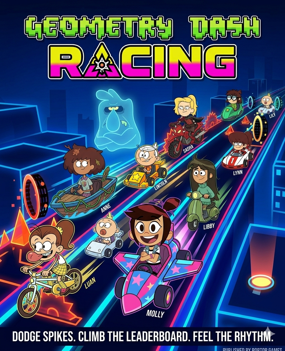 Geometric Shape For Racing Geometry Dash Racing Poster by EcologicHawk720 on DeviantArt