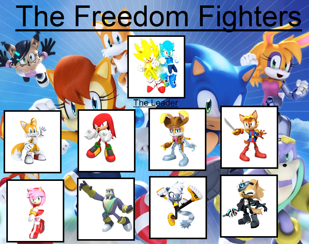 Freedom Fighters Deviantart The freedom fighters by Wolfdruid92 on DeviantArt