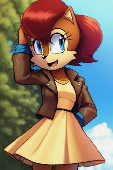 Sally acorn is Having a nice day