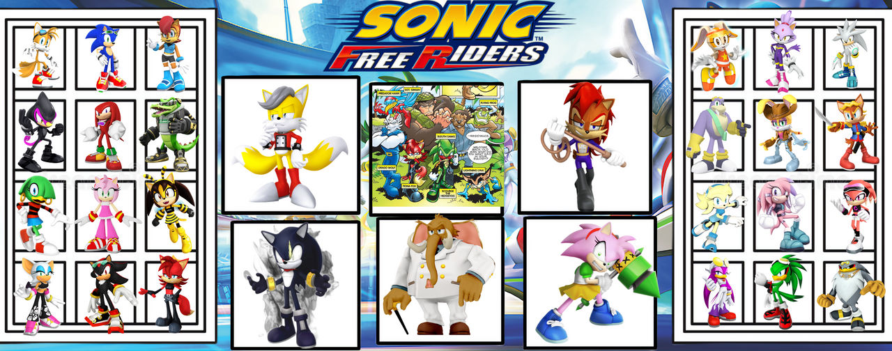 Sonic free riders what if by Wolfdruid92 on DeviantArt