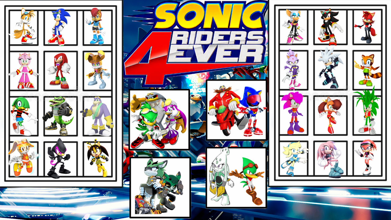 Sonic riders 4ever by Wolfdruid92 on DeviantArt