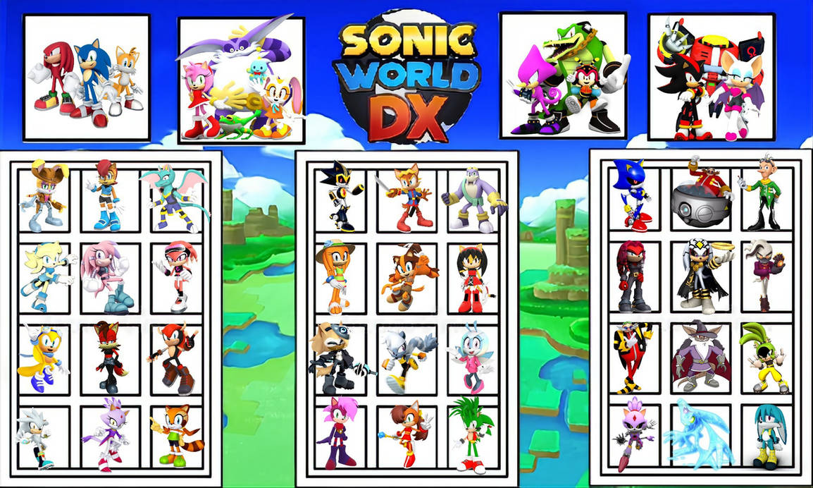 Sonic World Dx what if by Wolfdruid92 on DeviantArt