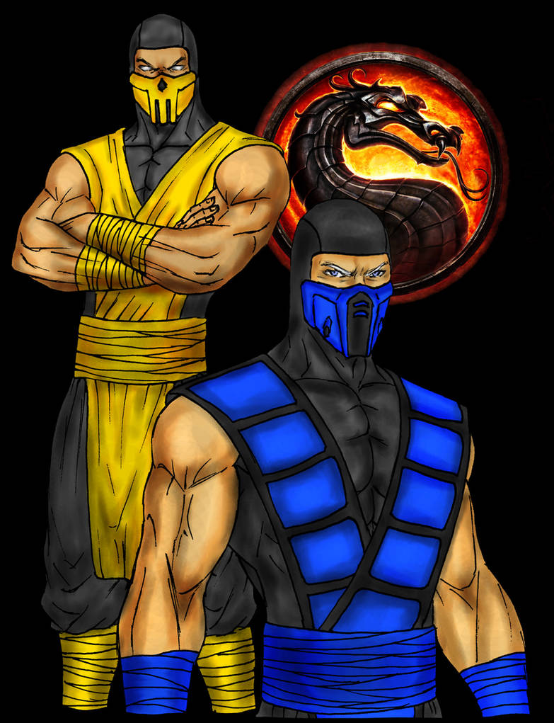 Subscorp Scorpion And Sub-Zero by DHK88 on DeviantArt
