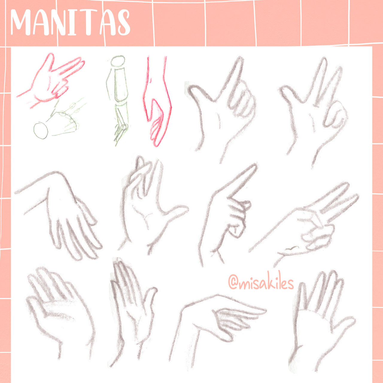 Manos referencias en bocetos by Misakiles on DeviantArt Manos referencias en bocetos by Misakiles on DeviantArt