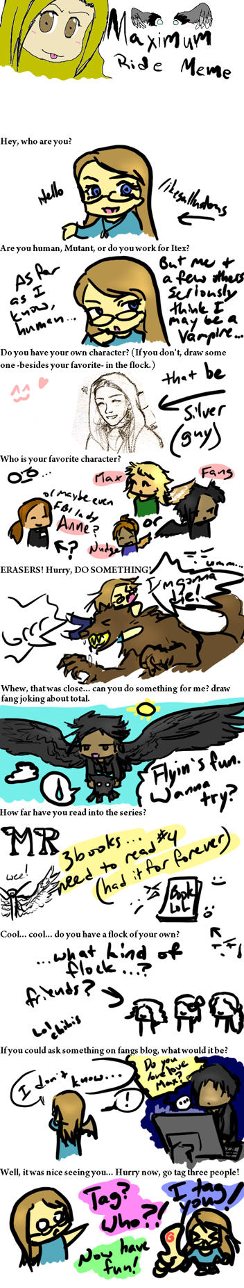 Maximum Ride meme by likesallusions on DeviantArt