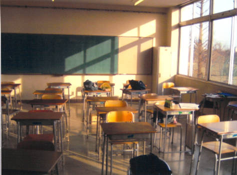 School Classroom BG