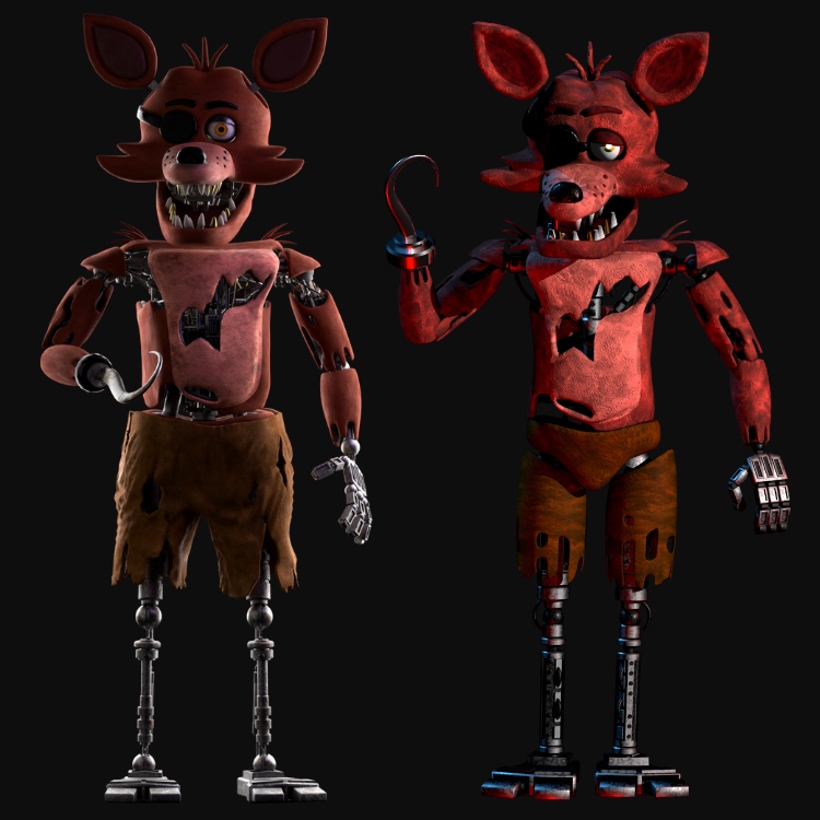 Unofficial Foxy Reference Guide by Centchi on DeviantArt