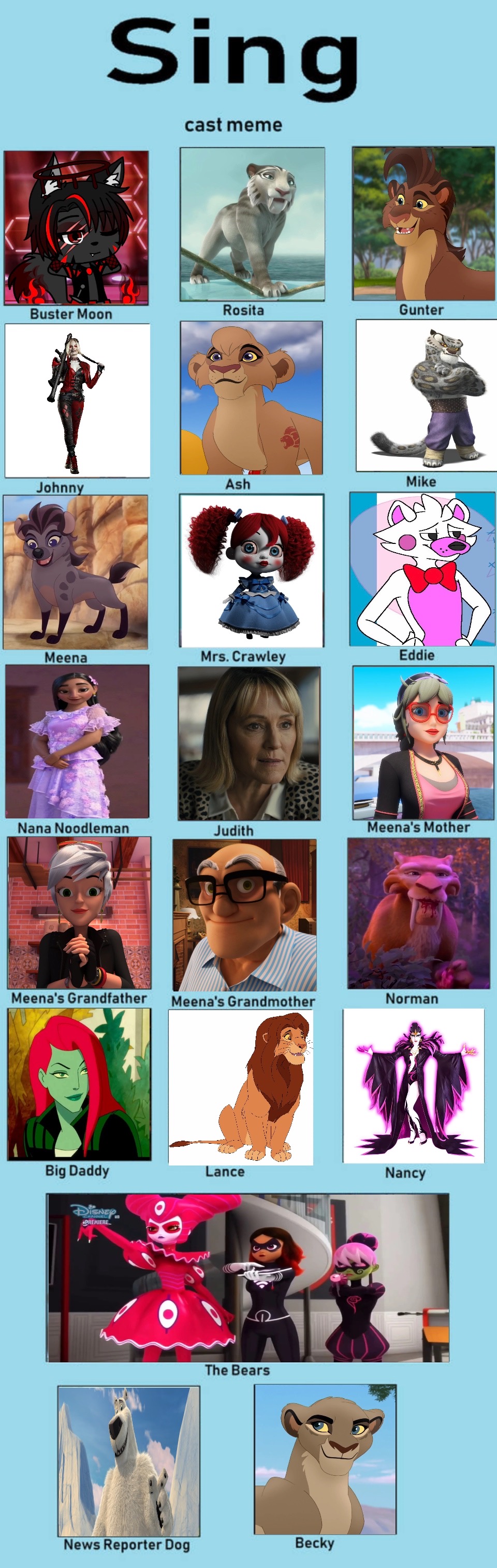 Songcast Meme Sing cast meme by ParkerBrown on DeviantArt
