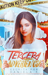 Wattpad Cover - Tercera Advertencia