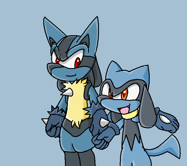 Lucario and Riolu?