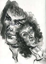 Brian and Freddie in Ink