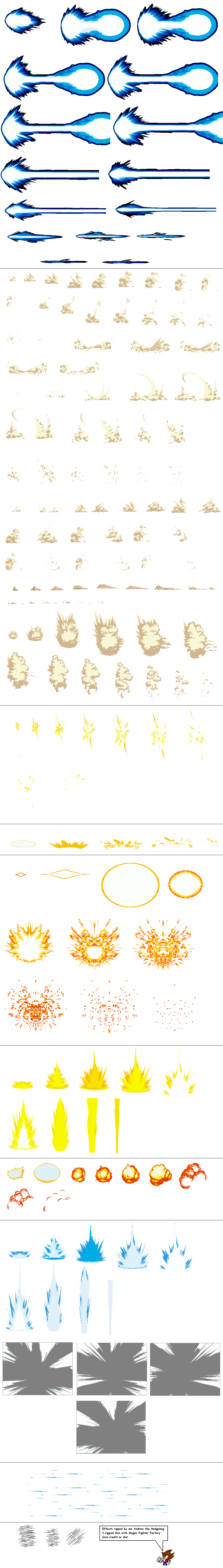 Ultimate Effects Sheet 1 by Xypter on DeviantArt