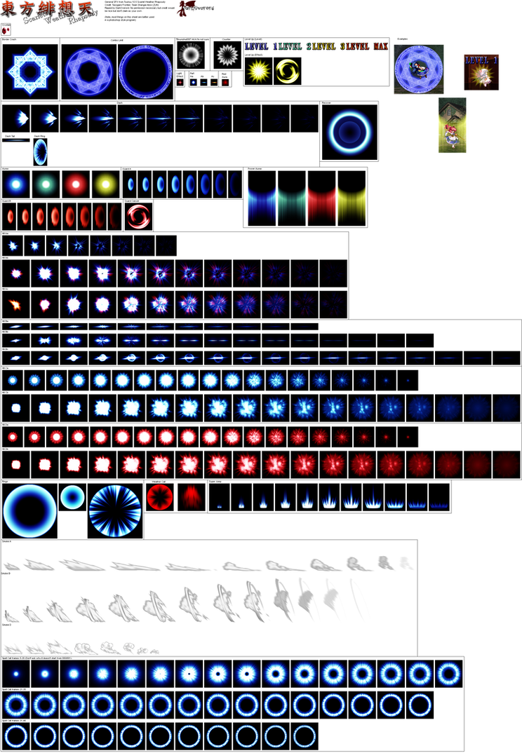 Ultimate Effects Sheet 9 by Xypter on DeviantArt
