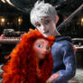 Merida and Jack hug