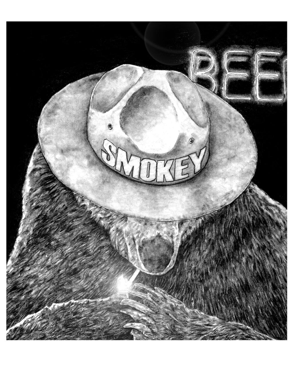 Smokey The Bear 16x20