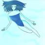 Moon swims