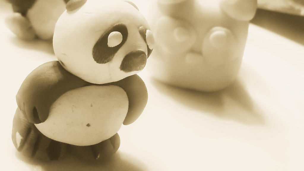 Little Panda Figure