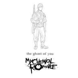 the ghost of you tshirt design