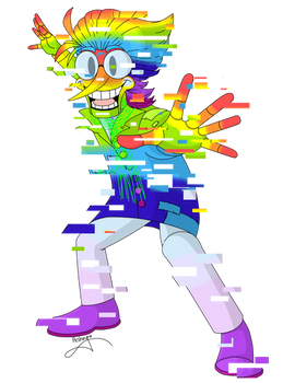 Neopets Rainbow Spamton
