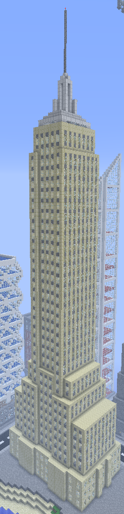 The Empire State Building in Minecraft by Mountaindude246 on DeviantArt