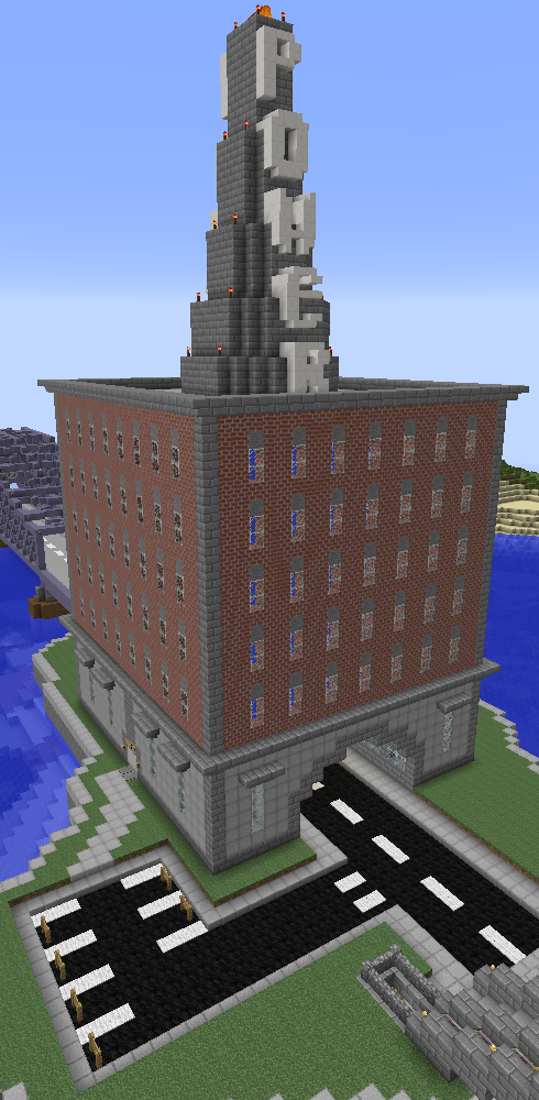 The Powerhouse (Minecraft Power Plant) by Mountaindude246 on DeviantArt