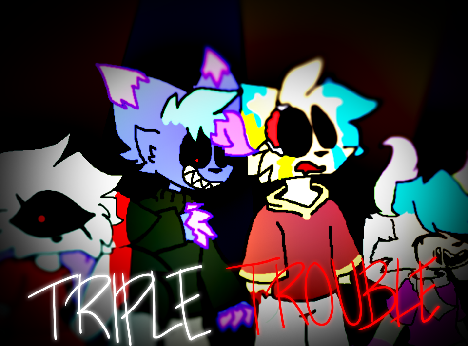 Triple Trouble by Tofulace on DeviantArt