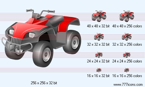 Utility ATV Icon