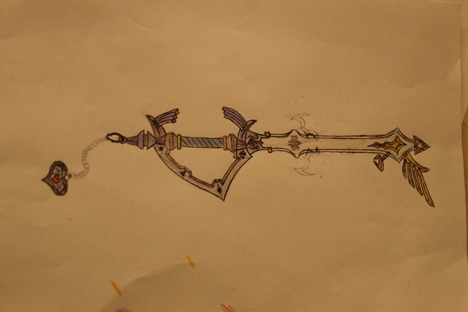 Legend of Zelda Keyblade Concept Art