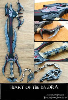 Heart of The Daedra Keyblade by Bayr-Arms