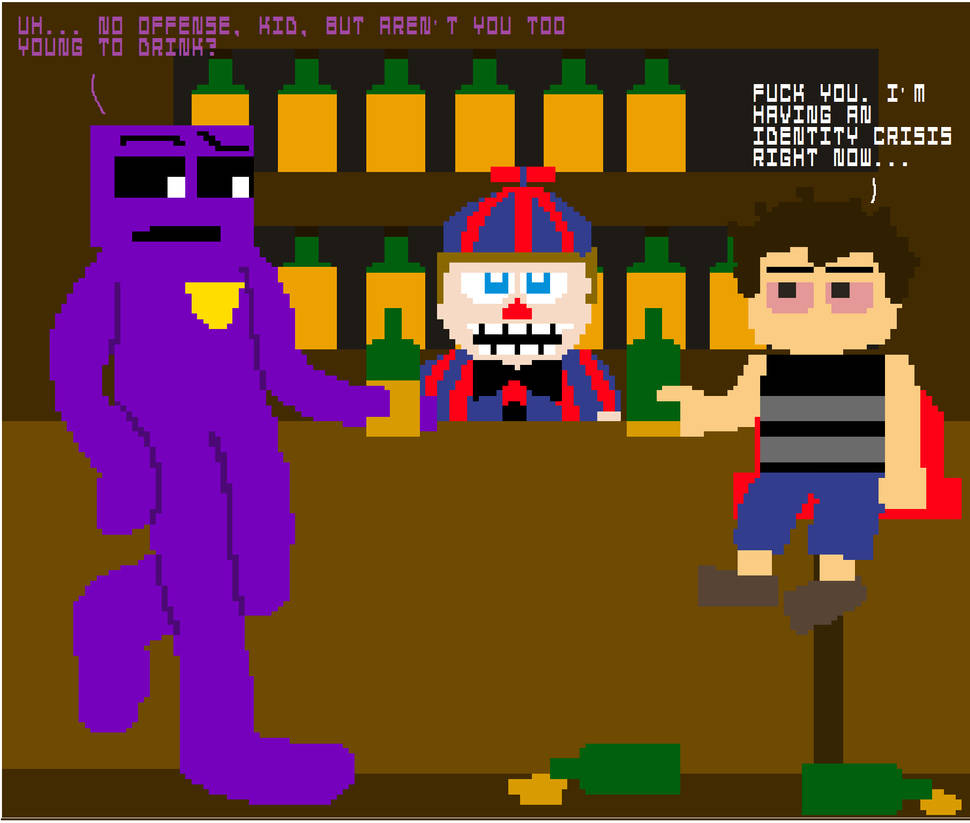 Meanwhile, at the bar... (FNaF Comic) by wonka3111 on DeviantArt