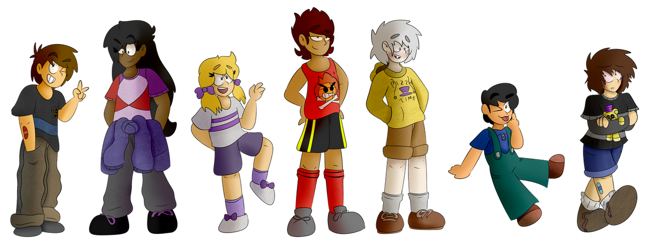 Children Rekindled Children: Rekindled - Main Cast by BonfimBR on DeviantArt