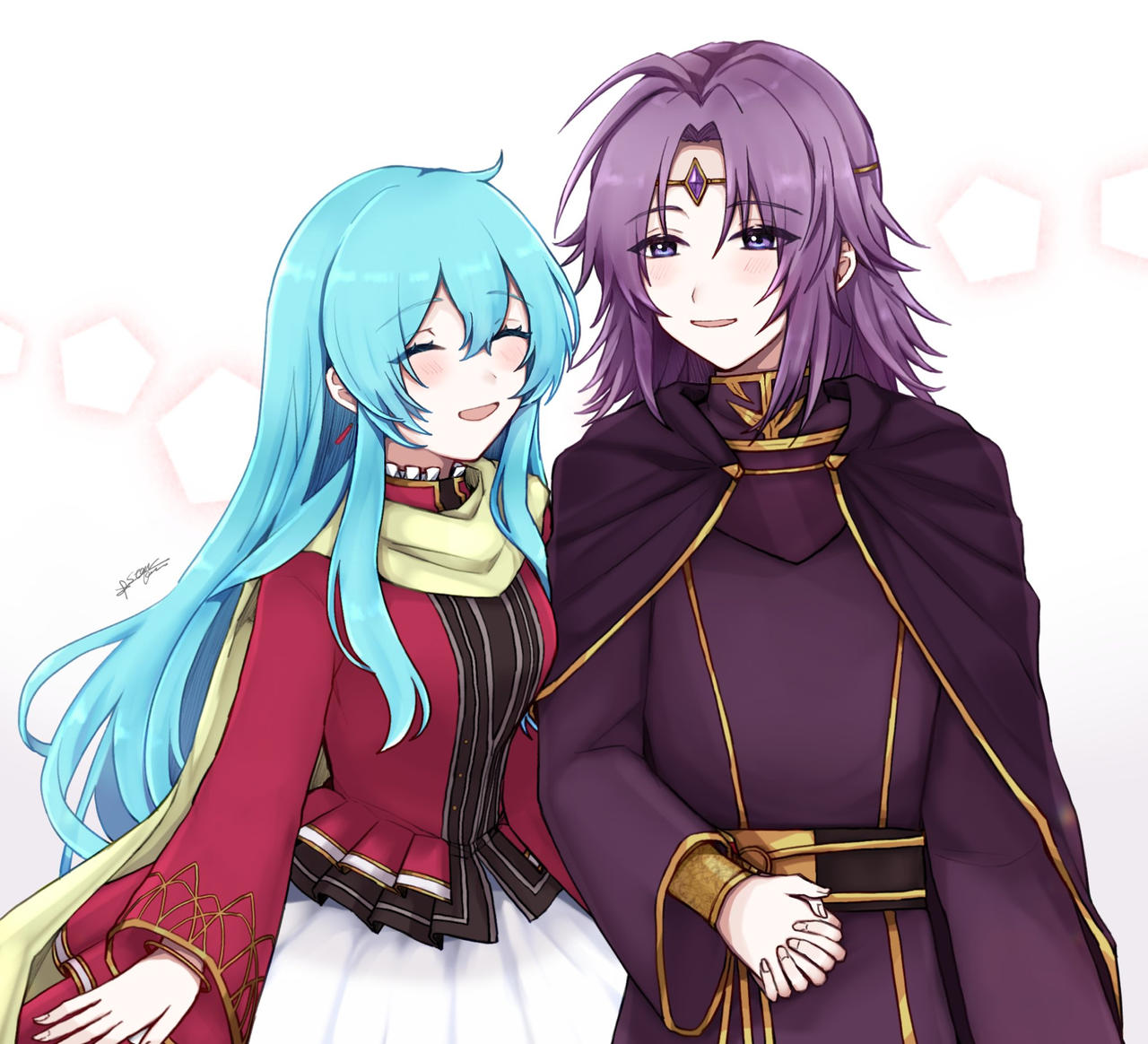 Erika and Lyon from Fire Emblem by Charizard776 on DeviantArt