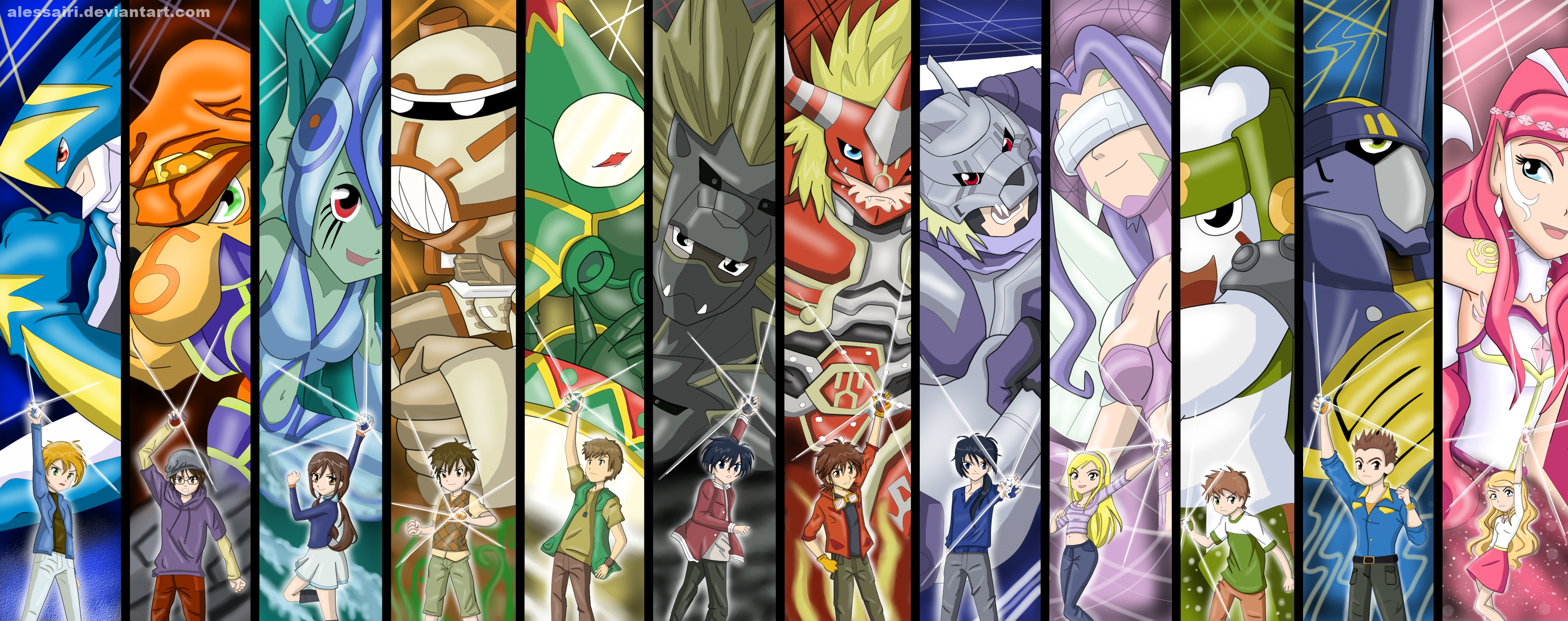The Loud House Digimon Spirit Evolutions By Deecat98 On Deviantart