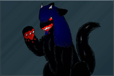 Shadow's evil side - colored