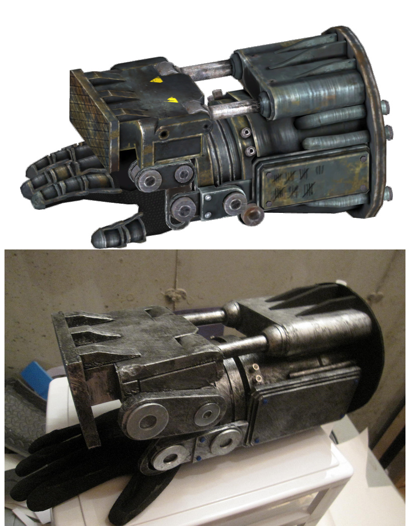photo Fallout 1 Power Fist new vegas power fist prop by vkain1 on