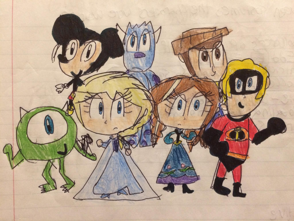 Disney Random Deviantart Disney characters by RegularMarioGalaxy12 on DeviantArt