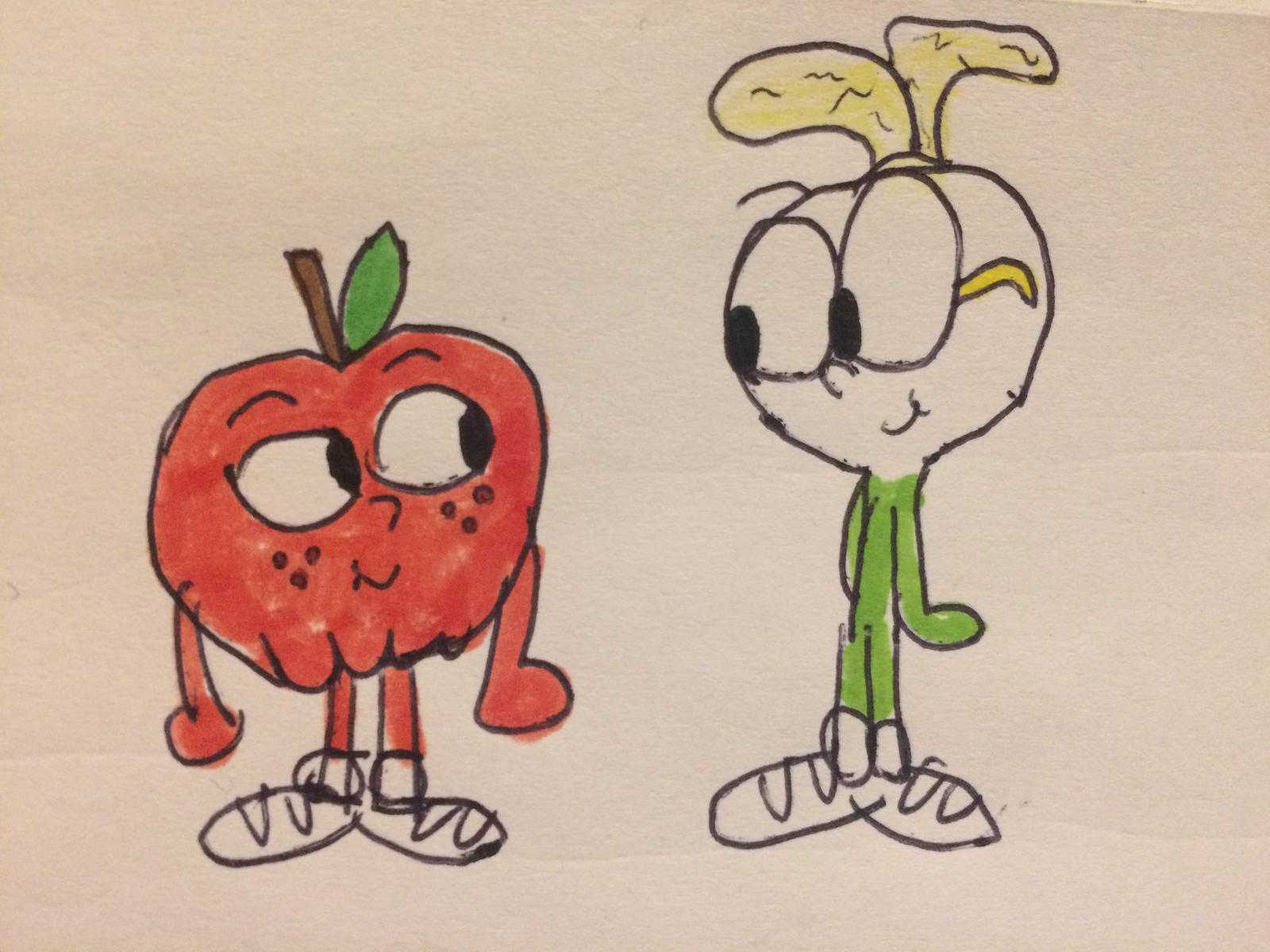 Apple And Onion By RegularMarioGalaxy12 On DeviantArt apple-and-onion-by-regularmariogalaxy12-on-deviantart