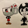 Cuphead and Bendy