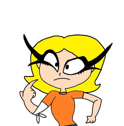 Eliza reprehending by RegularMarioGalaxy12 on DeviantArt